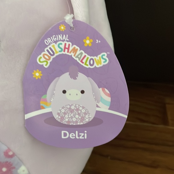 NWT Delzi Squishmallow Easter Plush - Picture 4 of 10